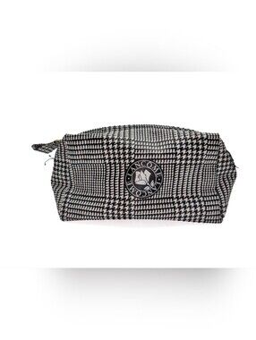 Lancome Black and White Houndstooth Cosmetic Pouch